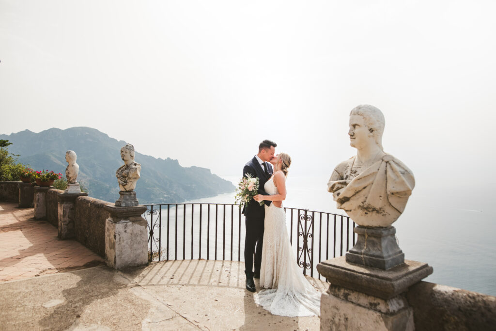 Teal and Ryan in Positano, Italy by elopement photographer Peggy Picot