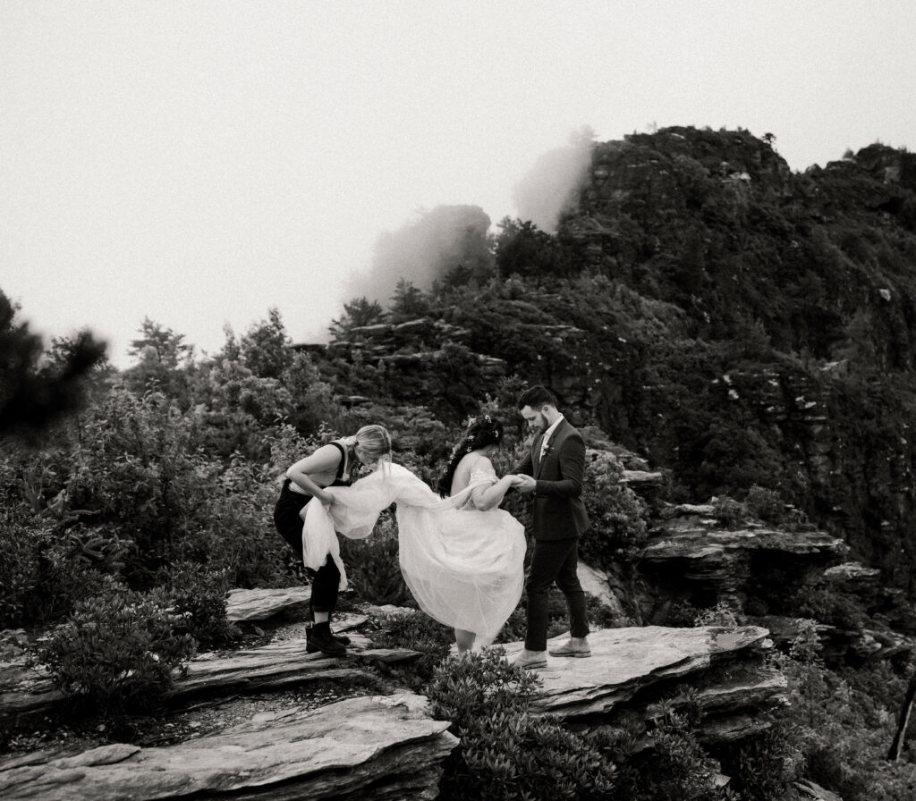 This image has an empty alt attribute; its file name is wildy-in-love-mountain-top-elopement-north-carolina-elopment-daci-gowns-elopement-cliff-side-wedding-emily-battles-photography-18-1024x896.jpg