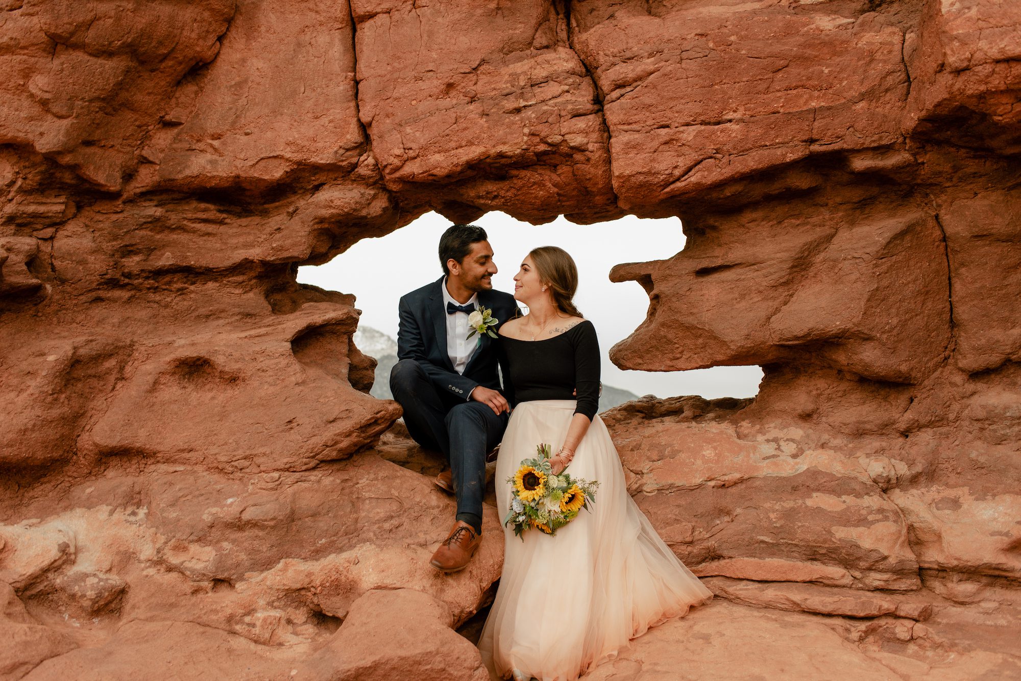 Annika Stacey Photo - Couple on rock formation
