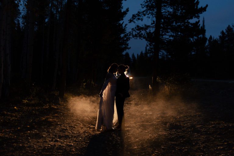 Annika Stacey Photo - Couple with headlights